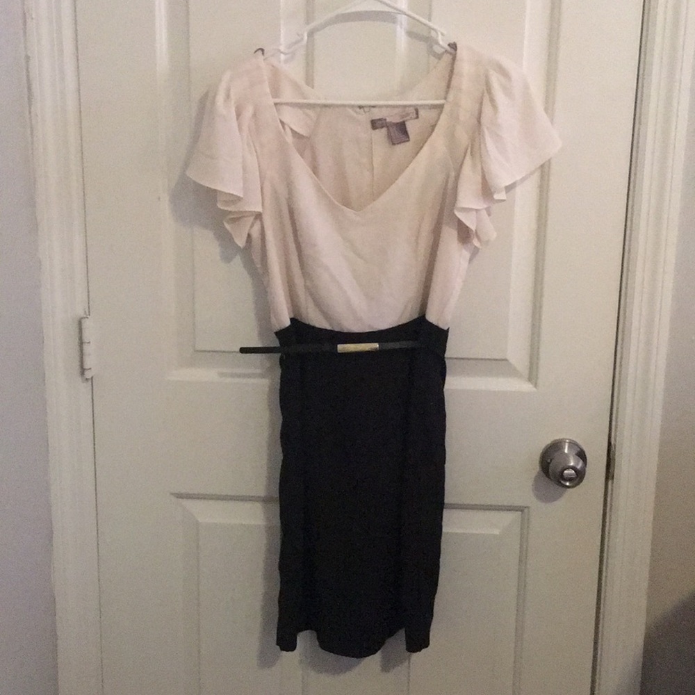 Black and White Dress